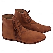 levne obuv-Retro Středověké Renesanční Boty Maškarní kostým Pánské Dámské Unisex Keltské Pirát předvečer Všech svatých Karneval Plesová maškaráda Večírek Plesová maškaráda Dospělé Boty