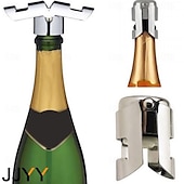 preiswerte Küchenutensilien &amp; Gadgets-Champagnerflaschenverschluss aus Edelstahl, vakuumversiegelter Sektflaschenverschluss, Weinflaschenschoner, Verschlusskappe, Flaschenöffner, Barwerkzeug, tragbarer Edelstahlverschluss,
