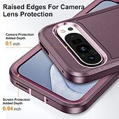 levne Ostatní pouzdra-telefon Carcasă Pro Google Pixel 9 Pro Pixel 9 Pro XL Pixel 9 Zadní kryt Nárazuvzdorné Retro TPU PC
