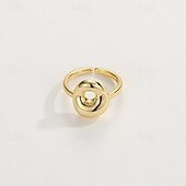 economico I regali-anello con lettera personalizzata, regalo per la mamma, anello con alfabeto regolabile placcato oro 18k, finitura liscia, anello iniziale a fascia aperta, gioielli eleganti per le donne