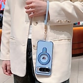 baratos Outras capas para telefone-telefone Capinha Para Google Pixel 9 Pro Pixel 9 Pro XL Pixel 8 Pro Pixel 8 Pixel 9 Capa traseira Com Suporte com pulseira Antichoque Retro Galvanização