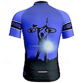 cheap Men&#039;s Jerseys-Men&#039;s Cycling Jersey Short Sleeve Bike Tee Tshirt Jersey with 3 Rear Pockets Mountain Bike MTB Breathable Quick Dry Anatomic Design Wicking Wine Red Yellow Red Sports Clothing Apparel