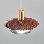 tanie Światła wiszące-22 cm Pojedynczy projekt Lampy widzące Metal Szkło Malowane wykończenia Nowoczesny 110-120V 220-240V