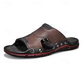 abordables Sandalias casuales-Sandalias de exterior sin cordones para hombre con diseño ergonómico: ideales para playa, deportes al aire libre y uso informal.