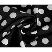 preiswerte Kleider-1950er Retro Vintage Kleid Swing-Kleid Tupfen Kostüm Damen Maskerade Alltagskleidung Junggesellinnenabschiedsparty Erwachsene Kleid Abschlussballkleider