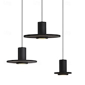 abordables Suspension-33 cm Design de Lanterne Suspendue Formes Géométriques Suspension Pierre Style Artistique Style Formel Le style rétro ancien Rustique 110-120V 220-240V