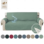 billige Sofa trekk-vanntett sofatrekk for pute sofatrekk for hunder vanntett møbelbeskyttertrekk med skumpinner elastiske stropper for kjæledyrkatt