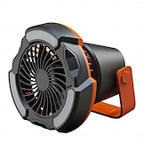 זול אורות קמפינג ופנסים-1 pc אור קמפינג חיצוני, אור מאוורר, רעש נמוך, חיי סוללה ארוכים, ממשק USB, שני מצבי תלייה ועמידה