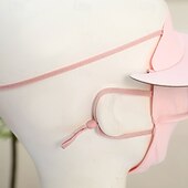 abordables chauffage et refroidissement-Masque de protection solaire intégral d&#039;été, masque de protection UV respirant avec bord enduit noir pour usage extérieur