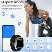 cheap Smartwatch-696 T12PRO Smart Watch Fitness Tracker ECG PPG Bluetooth Call Reminder Android iOS IP67 38mm 1.85