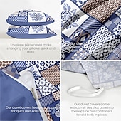 abordables 100% Coton-Housse de couette patchwork floral taille double ensemble de literie en coton ensembles de lit housse de couette couette douce légère avec 2 taies d&#039;oreiller pour l&#039;été le printemps