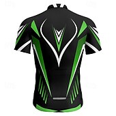 abordables Maillots pour hommes-Homme Maillot Velo Cyclisme Manche Courte Cyclisme Tee-shirt Maillot avec 3 poches arrière VTT Vélo tout terrain Respirable Séchage rapide Conception anatomique Mèche Jaune Rouge Bleu Des sports