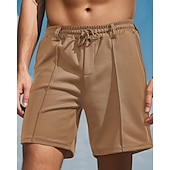 abordables Pantalones cortos de sudor-Hombre Pantalones cortos de sudor Pantalón corto Pantalones cortos de verano Pantalones cortos de playa Bolsillo Correa Cintura elástica Plano Comodidad Transpirable Corto Exterior Deportes Clásico