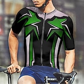 ieftine Tricouri pentru bărbați-Bărbați Jersey de ciclism Manșon scurt Bicicletă Tricou Tee Jerseu cu 3 buzunare spate Ciclism montan Respirabil Uscare rapidă Proiectare anatomică Wicking Galben Rosu Albastru Sport Îmbrăcăminte
