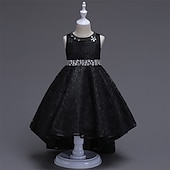 Дети Девочки Платье для вечеринки Сплошной цвет Без рукавов Выступление День рождения Красивый Милая Полиэстер Ассиметричное Платье для вечеринки Платье в стиле 50-х годов Платье A-силуэта Лето 4 Недорогие Платья для вечеринки-Дети Девочки Платье для вечеринки Сплошной цвет Без рукавов Выступление День рождения Красивый Милая Полиэстер Ассиметричное Платье для вечеринки Платье в стиле 50-х годов Платье A-силуэта Лето 4