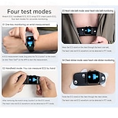 tanie Smartwatche-E500 Smart Watch 1.92 cala Smartwatch Fitness Biegowy Zegarek Bluetooth ECG+PPG Monitorowanie temperatury Krokowiec Kompatybilny z Android iOS Kobiety Mężczyźni Długi czas pracy wodoodporny IP67