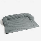 cheap Pet Sofa Cover-Pet Couch Cover for Sofa, Calming Dog Bed for Couch, Fluffy Plush Dog Couch Mat for Furniture Protector for Large Medium Small Dogs and Cats