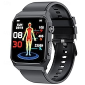 tanie Smartwatche-E500 Smart Watch 1.92 cala Smartwatch Fitness Biegowy Zegarek Bluetooth ECG+PPG Monitorowanie temperatury Krokowiec Kompatybilny z Android iOS Kobiety Mężczyźni Długi czas pracy wodoodporny IP67
