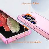 Недорогие Чехлы для Samsung-телефон Кейс для Назначение SSamsung Galaxy S24 S23 S22 S21 Ultra Plus A14 A54 А53 А33 A12 A32 A52 A13 S25 Кейс на заднюю панель Защита от удара Ретро ТПУ ПК