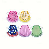 cheap Animal Support &amp; Care-Chicken Clothes Chicken Saddle Protective Wings Chicken Vest Color 5-piece Set