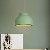 economico Luci a sospensione-30 cm Design di Lanterna a Sospensione Forme Geometriche Lampada a sospensione Resina Resina Stile Artistico Stile Vintage Classico Vintage Rustico 110-120V 220-240V