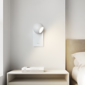 economico Luci da parete-Al Coperto LED Lampade da parete per interni Camera da letto Ufficio Metallo Luce a muro 110-240 V 7 W