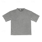 abordables chándal y sudadera con capucha para hombre-Hombre Tracksuit Conjunto de atuendo Bermudas Cuello Barco Exterior Diario Deportes Bolsillo Correa 2 Piezas Plano Negro Blanco Caqui Poliéster Ropa de Deporte Clásico Casual Verano