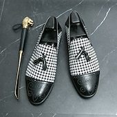 cheap Loafers-Men's Prom Shoes - Blue Textured Velvet Slip-On Loafers for Bold and Fashion-Forward Formal Wear