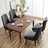 levne Potah na jídelní židli-1ks strečové voděodolné potahy na židle wingback slipcover - opakovaně použitelný potah chrániče na křeslo, pratelné potahy na jídelní židle chrániče do jídelny