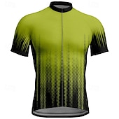 ieftine Tricouri pentru bărbați-Bărbați Jersey de ciclism Manșon scurt Bicicletă Tricou Tee Jerseu cu 3 buzunare spate Ciclism montan Respirabil Uscare rapidă Proiectare anatomică Wicking Negru Rosu Bleumarin Gradiant Sport