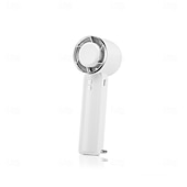 preiswerte Ventilator-Tragbarer faltbarer Handheld- und Tischventilator 5-Geschwindigkeits-Kühlwind Kältekompress-Funktion Type-C-Ladung Dual-Buttons Silikonbasis für Reisen im Freien und Bürogebrauch
