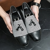cheap Loafers-Men's Prom Shoes - Blue Textured Velvet Slip-On Loafers for Bold and Fashion-Forward Formal Wear