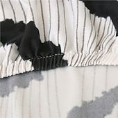 رخيصةأون غطاء أريكة-غطاء أريكة مطبوع غطاء أريكة مرن على شكل حرف L غطاء أريكة واقي أثاث لغرفة النوم والمكتب وغرفة المعيشة وديكور المنزل