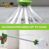 cheap Animal Support &amp; Care-1 Piece Foldable Bug Trap - green and White Easy to Grip Handle - to Catch Cockroaches Bees Spiders - essential Pest Control Tool for Homes and Apartments