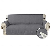 billige Sofa trekk-vanntett sofatrekk for pute sofatrekk for hunder vanntett møbelbeskyttertrekk med skumpinner elastiske stropper for kjæledyrkatt