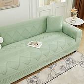 baratos Cobertura de Sofa-capa de sofá de tecido jacquard elástico capa de sofá elástica secional em forma de l capa de sofá de canto para sala de estar 1/2/3/4 assentos
