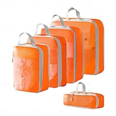 economico deposito bagagli e viaggi-Cubi di imballaggio a compressione per riporre i bagagli da viaggio e salvaspazio per l&#039;organizzatore dello zaino, set da 10 pezzi per dispositivi digitali, articoli da toeletta, trucco, vestiti,