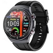 abordables Montres connectées-iMosi ET488 Montre intelligente 1.43 pouce Smartwatch Montre Connectée Bluetooth ECG+PPG Surveillance de la température Podomètre Compatible avec Android iOS Femmes Hommes Appels Mains Libres Étanche