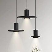abordables Suspension-33 cm Design de Lanterne Suspendue Formes Géométriques Suspension Pierre Style Artistique Style Formel Le style rétro ancien Rustique 110-120V 220-240V