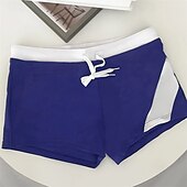 cheap Swim Trunks &amp; Board Shorts-Men's Swim Shorts Swim Trunks Patchwork Drawstring Quick Dry Comfortable Breathable Swimwear Bottoms Surfing Beach Water Sports Summer