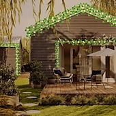 preiswerte Solarschulenleuchten-10m-100 LED-Perlen Solarleuchten für den Außenbereich Klettertiger Kupferdraht Lichterkette Innenhof Garten Hochzeit Party Balkon Festival Atmosphäre dekorative Lichterkette