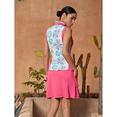 baratos Polos &amp; Quarterzips-Mulheres Camisa polo de caminhada Verde Menta Sem Manga Blusas Roupas femininas de golfe, roupas, roupas, roupas