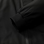 billiga Herrarnas Elite Ytterkläder-Herr Lättviktsjacka Träning Utomhus Vindtät Dragkedja Ficka Vår Höst Ensfärgat Elegant Semester Kinakrage Svart Mörkröd Marinblå Kaki Jacka