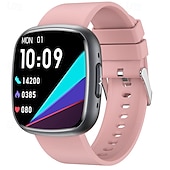 economico Smartwatch-Orologio intelligente monitor della glicemia ECG pressione sanguigna e temperatura corporea Android iOS IP68 1.75