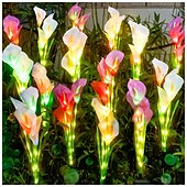 abordables Éclairage paysager-Lot de 2 lampes solaires d&#039;extérieur en forme de fer à cheval, lumière blanche chaude, luminaire décoratif d&#039;ambiance, idéal pour un jardin, un parc, une cour, une pelouse, une fête, un mariage, un