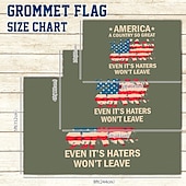 ieftine Steaguri de grădină, banner-Steag patriotic 4 iulie Exterior Interior cu gromete Ziua Independenței Decoruri pentru curte și grădină americană Banner semn de sărbătoare