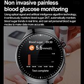 Χαμηλού Κόστους Smartwatch-696 TK26 Εξυπνο ρολόι 1.43 inch Έξυπνο ρολόι Bluetooth ΗΚΓ + PPG Βηματόμετρο Υπενθύμιση Κλήσης Συμβατό με Android iOS Γυναικεία Άντρες Κλήσεις Hands-Free Υπενθύμιση Μηνύματος IP 67 Θήκη ρολογιού 52mm