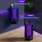 cheap Bug Zapper-Electric Mosquito Bug Zapper for Indoor Outdoor Mosquito Killer Bug Zapper Rechargeable Mosquito Zapper Fly Traps