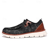 baratos Ténis para Homem-tênis masculino moderno slip-on, malha cinza com sola acolchoada, conforto leve para uso diário