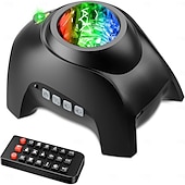 お買い得  プロジェクターライト-スタープロジェクター ギャラクシープロジェクター 寝室用 Bluetooth スピーカーとホワイトノイズ オーロラプロジェクター ナイトライトプロジェクター 子供 大人 ゲームルーム ホームシアター 天井 部屋 装飾